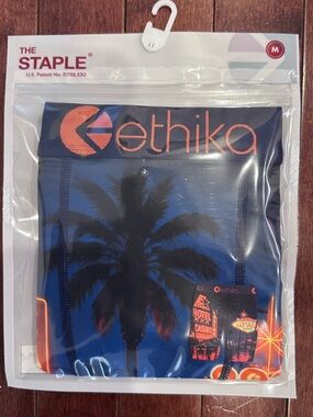 ethika Red Logo Staple Fit Boxer Briefs